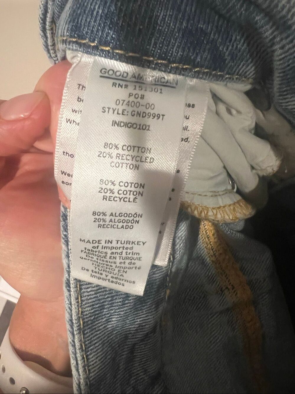 Good American Jeans Sz 6/28 - Picture 3 of 13
